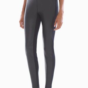 Soma Faux Black Leather Leggings
